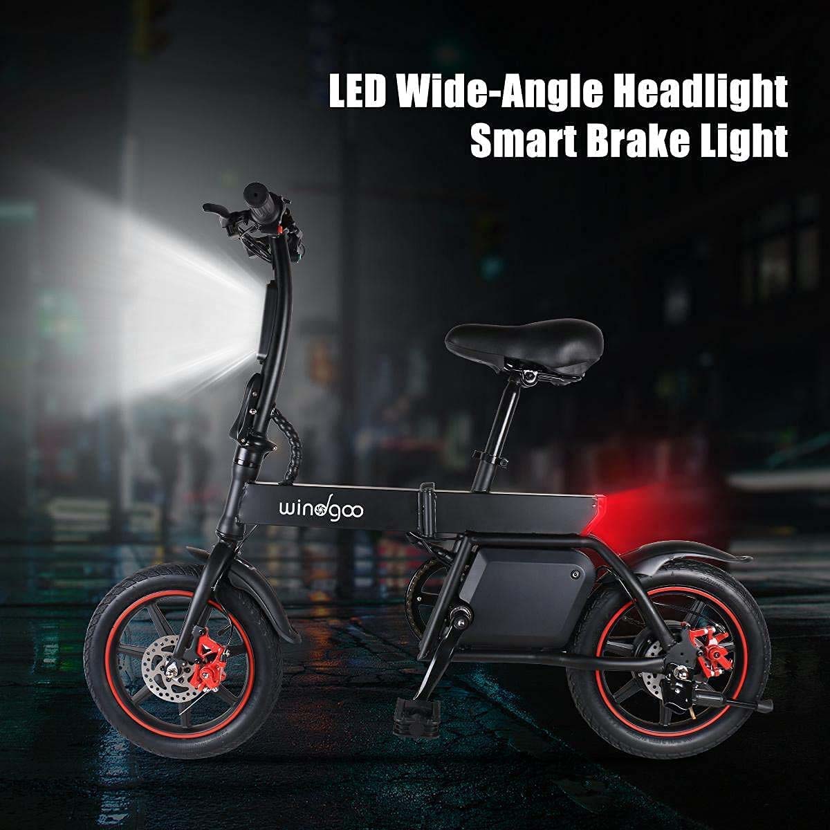 Windgoo b20 electric folding bike best sale