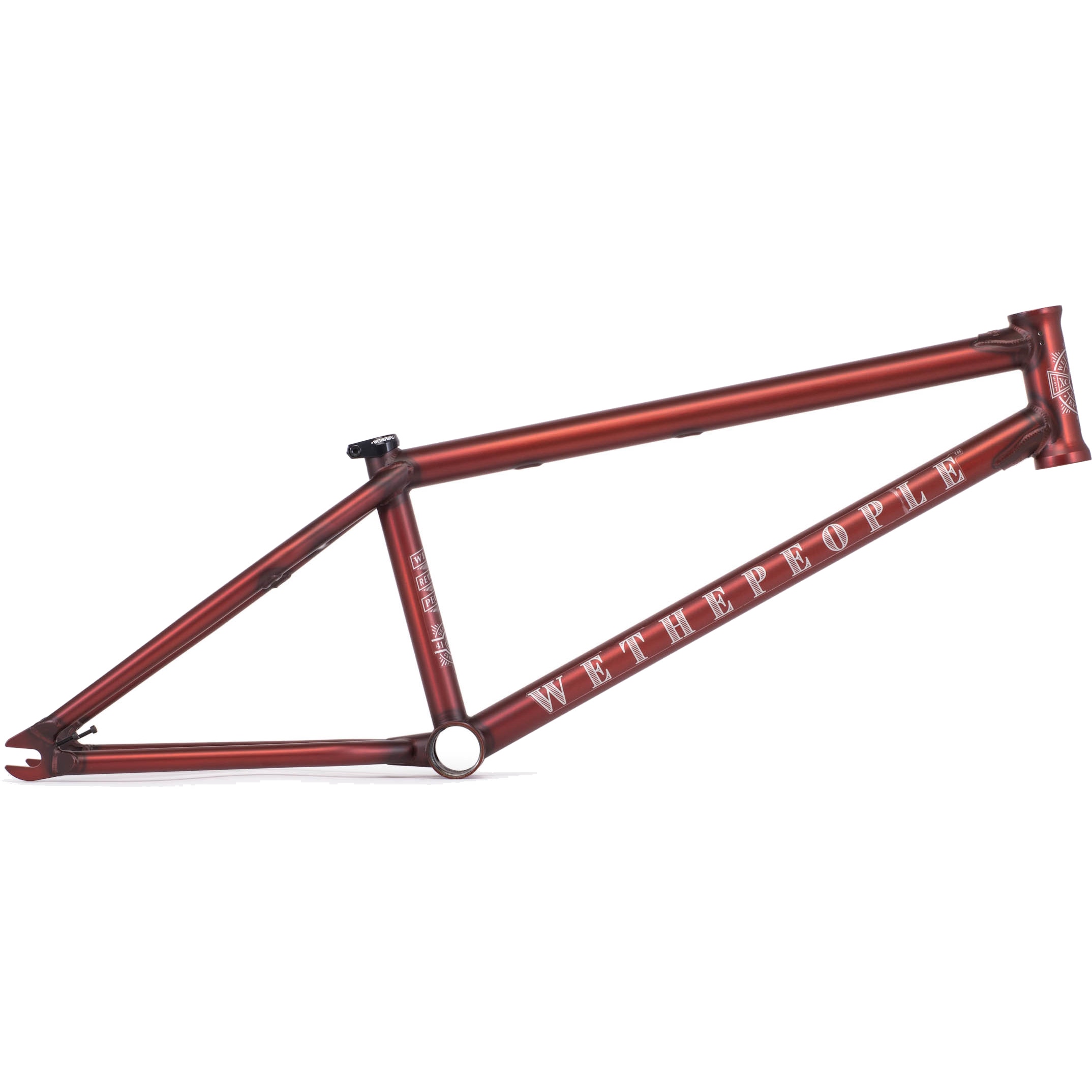 WeThePeople Revolver 21.25 BMX Frame Matt Red Aqua