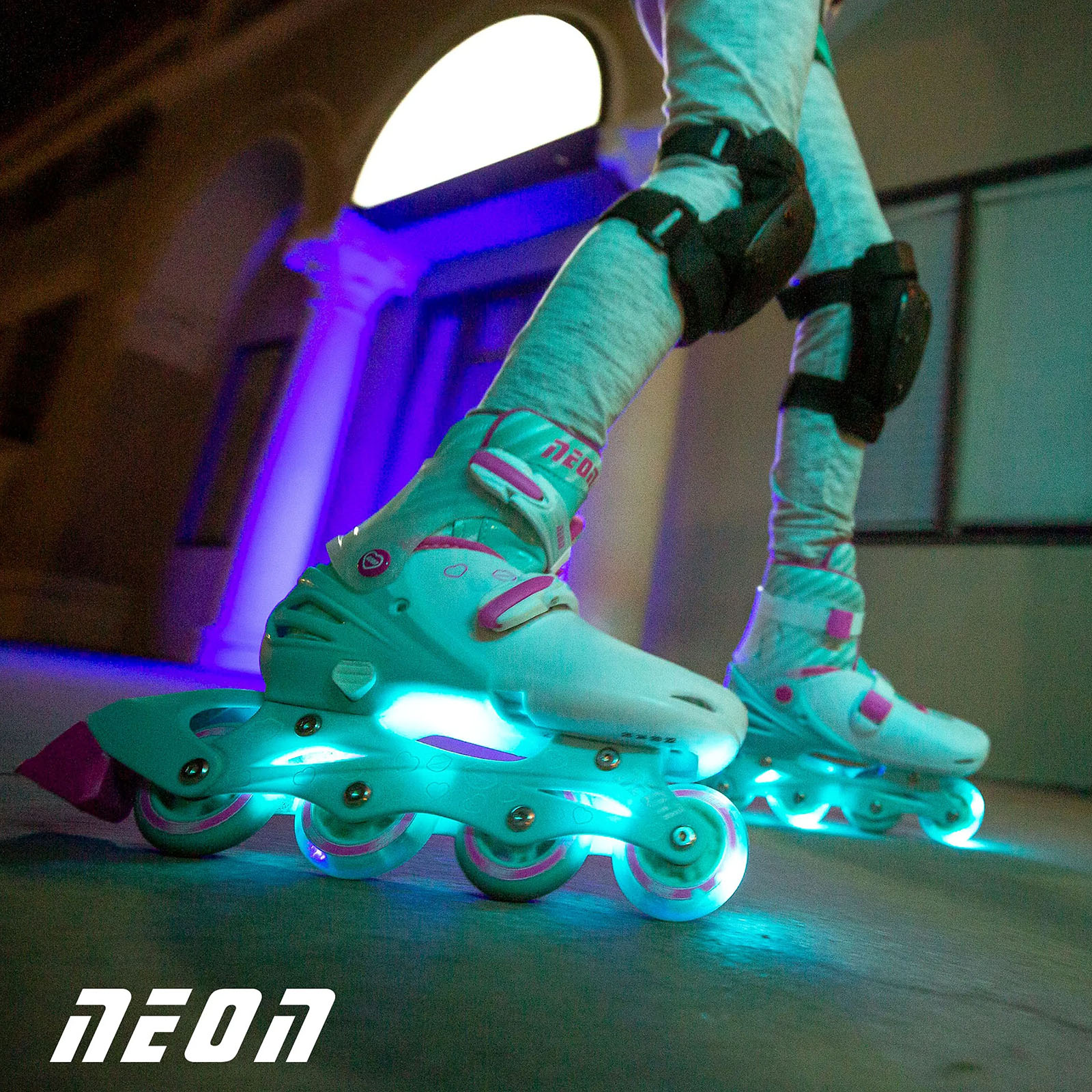 Neon shoe skates online
