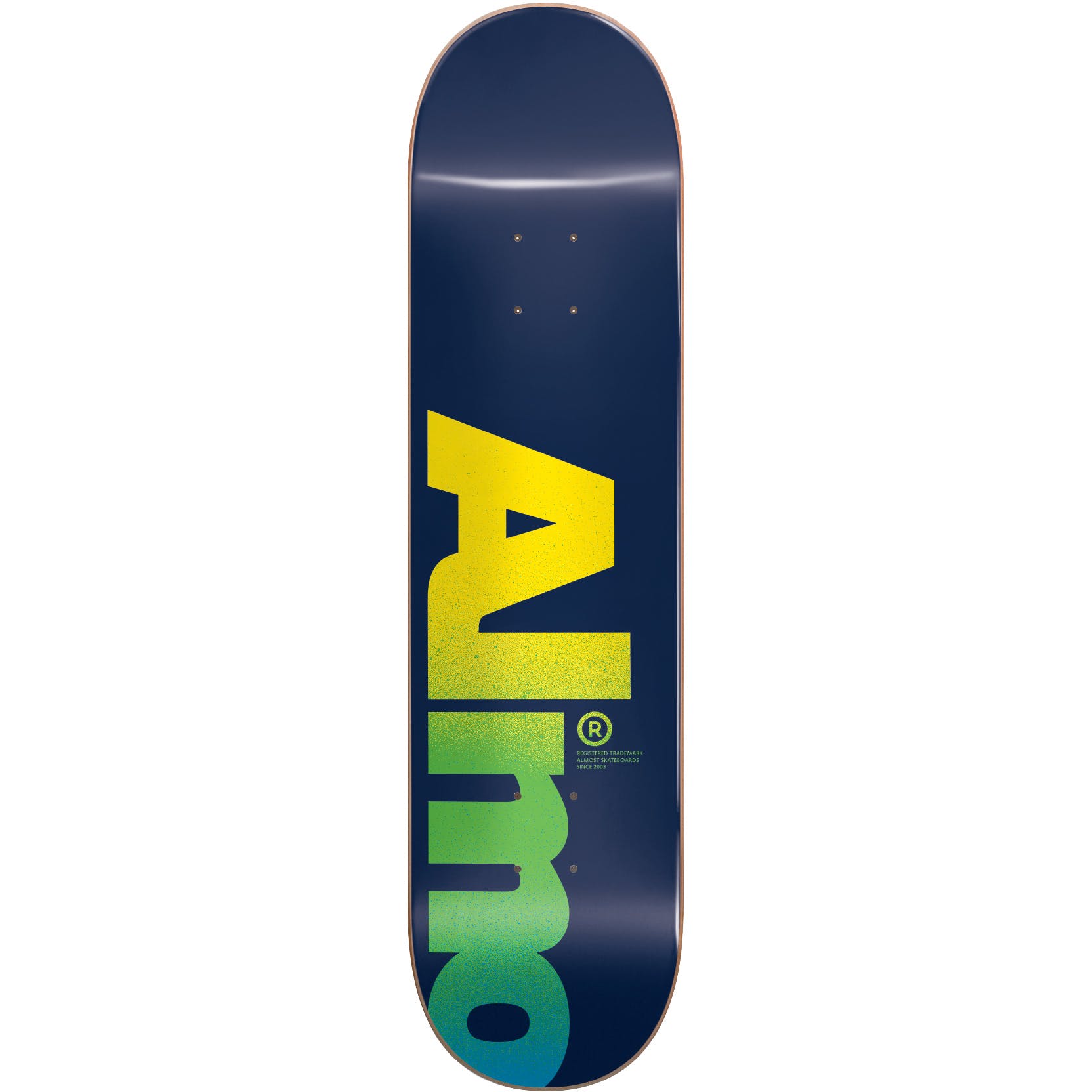 Almost Fall Off Logo Skateboard Deck