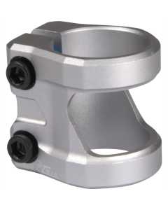 Addict Ultra Light Double Collar Scooter Clamp - Grey