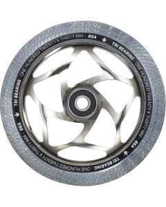 Blunt Tri Bearing 120mm x 30mm Scooter Wheel - Chrome/Clear