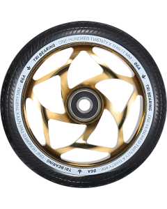 Blunt Tri Bearing 120mm x 30mm Scooter Wheel - Gold/Black