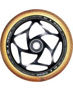 Blunt Tri Bearing 120mm x 30mm Scooter Wheel - Black/Gold