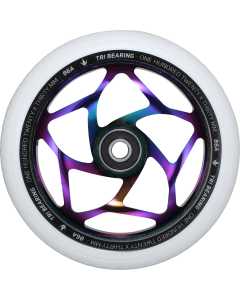 Blunt Tri Bearing 120mm x 30mm Scooter Wheel - Oil Slick/White