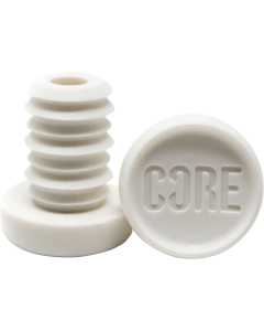 CORE Alu Bar Ends - White