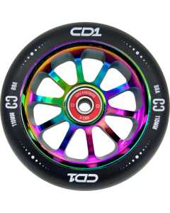 CORE CD1 110mm Scooter Wheel - Black/Neochrome
