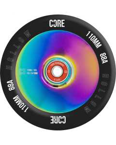 CORE Hollow V2 110mm Scooter Wheel - Black/Neochrome
