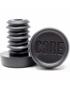 CORE Alu Bar Ends (Pair) - Black