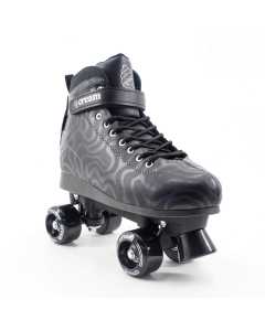 Cream Scoop Quad Roller Skates - Wave (Black)