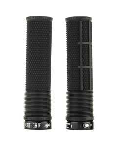 DMR Brendog DeathGrip Thick Flangeless Mountain Bike Grips - Black