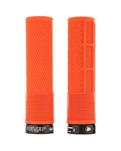 DMR Brendog DeathGrip Thick Flangeless Mountain Bike Grips - Tango