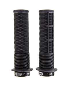 DMR Brendog DeathGrip Thin Flanged Mountain Bike Grips - Black