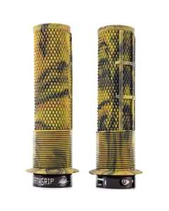 DMR Brendog DeathGrip Thin Flanged Mountain Bike Grips - Camo