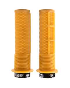 DMR Brendog DeathGrip Thin Flanged Mountain Bike Grips - Gum