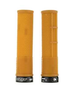 DMR Brendog DeathGrip Thin Flangeless Mountain Bike Grips - Gum