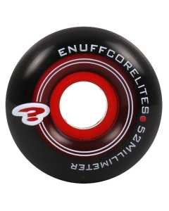 Enuff Corelite Black Skateboard Wheels - Red