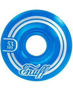 Enuff Refresher II 55D Skateboard Wheels - Blue 53mm