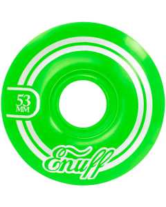 Enuff Refresher II 55D Skateboard Wheels - Green 53mm