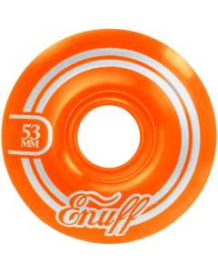 Enuff Refresher II 55D Skateboard Wheels - Orange 53mm