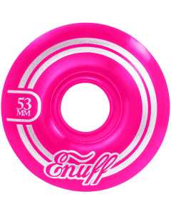 Enuff Refresher II 55D Skateboard Wheels - Pink 53mm