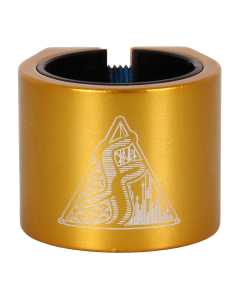 Fasen 2 Bolt Double Scooter Collar Clamp - Gold