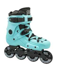 FR 1 80 In-Line Freeride Skates - Light Blue