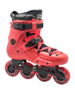 FR 1 80 In-Line Freeride Skates - Red
