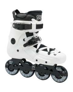 FR 1 80 In-Line Freeride Skates - White