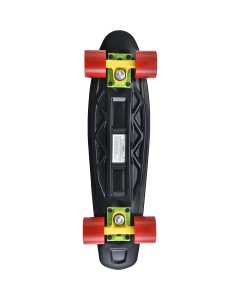 Gotcha Icon Complete Cruiser Skateboard - Black/Multi 22"