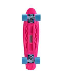 Gotcha Icon Complete Cruiser Skateboard - Pink/Blue 22"