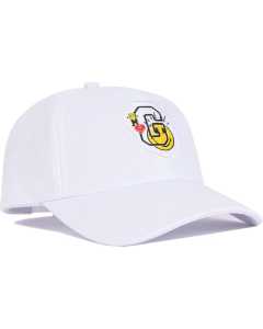 Grizzly x SmileyWorld Dad Hat - White
