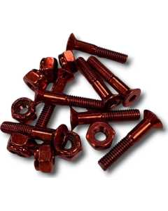 G-Tool Allen Skateboard Truck Bolts - Red 1"