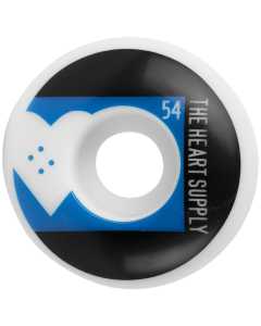 The Heart Supply Even Skateboard Wheels - Royal Blue 54mm