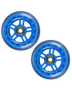 JD Bug Original Street 100mm Scooter Wheels - Reflex Blue w/Bearings