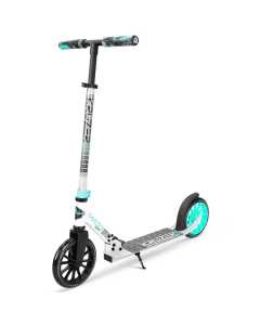 Madd Gear Carve Kruzer 200 V2 Commuter Scooter - Grey/Teal