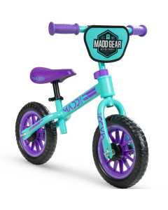 Madd Gear My 1st BMX Balance Bike - Teal/Purple