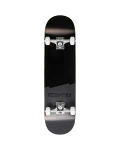 Rampage Plain Third Complete Skateboard - Black 7.75"
