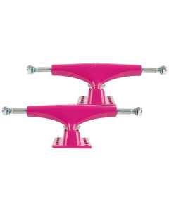 Rampage Rasp Skateboard Trucks - Pink 5''
