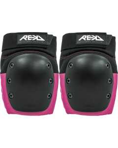 REKD Ramp Knee Pads - Black/Pink