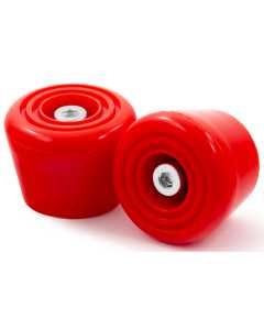 Rio Roller Toe Stops with Bolts x 2 - Red