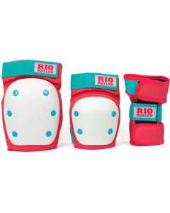 Rio Roller Triple Pad Set - Red/Mint
