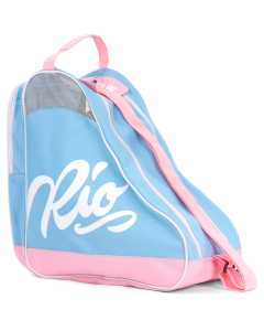 Rio Roller Script Skate Bag - Blue/Pink