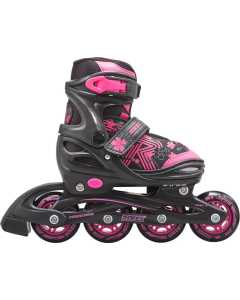 Roces Jokey 3.0 Adjustable Inline Skates - Black/Pink