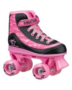 Roller Derby Firestar V2 Quad Roller Skates - Pink Camo