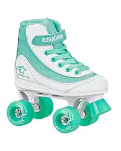 Roller Derby Firestar V2 Quad Roller Skates - White/Teal