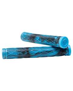 Root Industries Fractal Scooter Grips - Blue/Black
