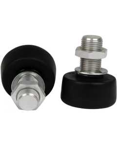 Rookie Adjustable Roller Skate Toe Stops - Black (2PK)