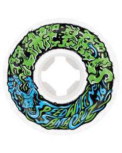 Santa Cruz Slime Balls Vomit Mini II 97a Skateboard Wheels - Multi 54mm