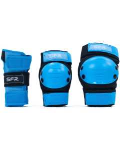 SFR Youth Ramp Triple Pad Set - Black/Blue